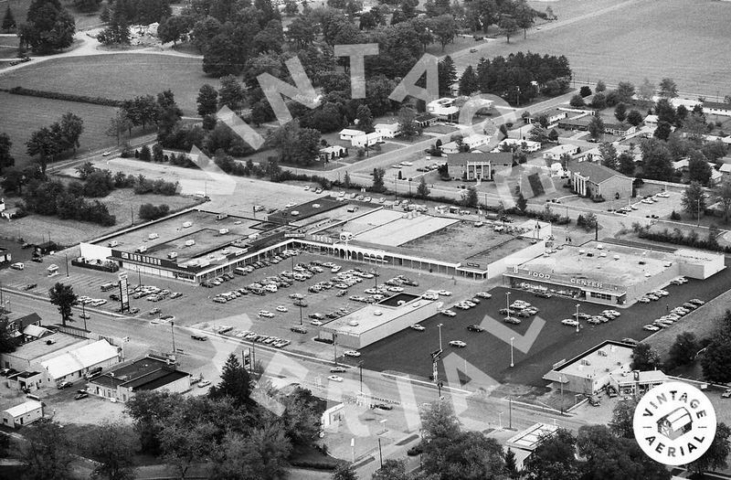 Fairfield Plaza - 1980 Aerial (newer photo)